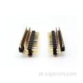 Conector de cabeçalho de pino de 2,54 mm, ângulo reto 24P